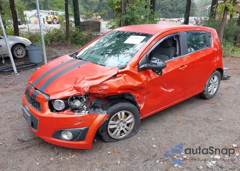 2012 Chevrolet Sonic 2Lt из США, поврежденный, VIN 1G1JC6SH0C4153470